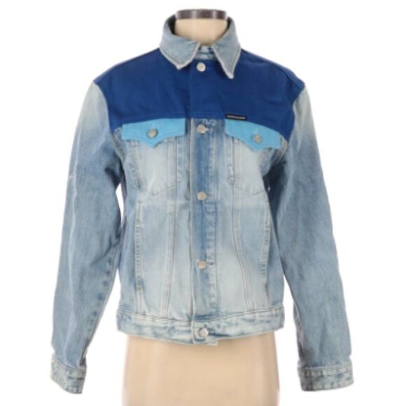 CALVIN KLEIN JEANS‎ Denim Jacket Size Small - Picture 2 of 5